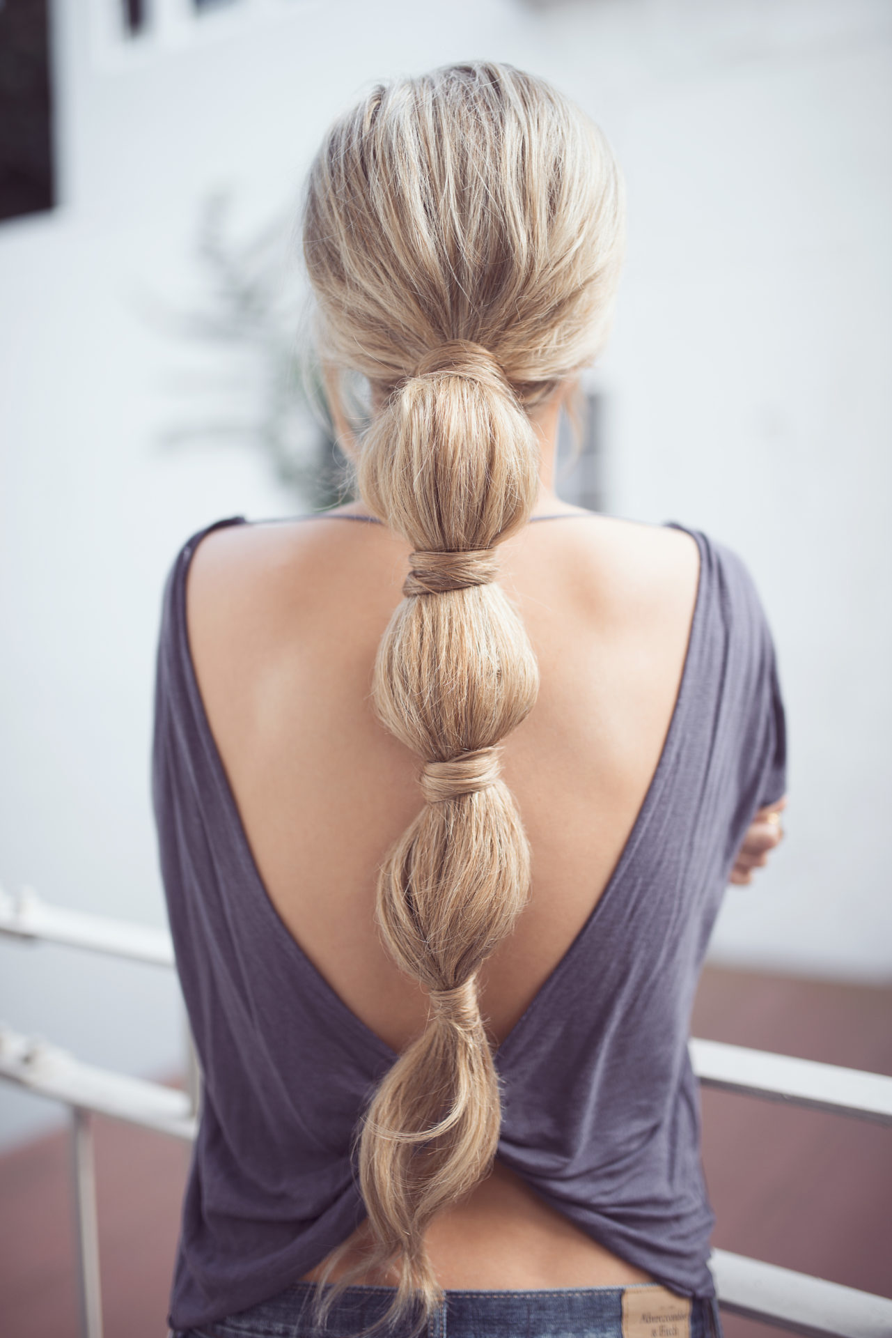 Ponytail Inspo The City Blonde