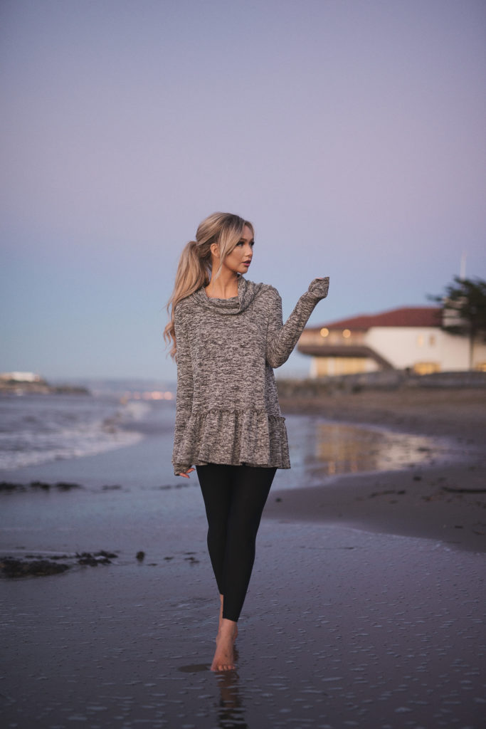 Heather Grey at Sunset - The City Blonde